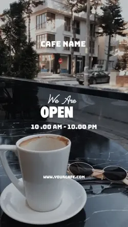 we are open 