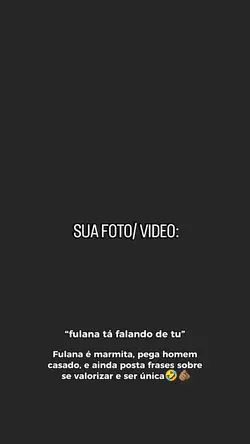 fulana é marmita kkk