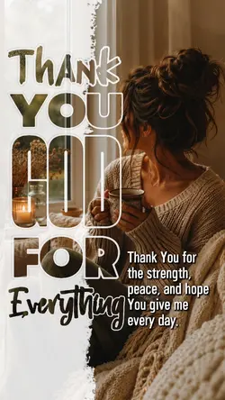 Thank you God