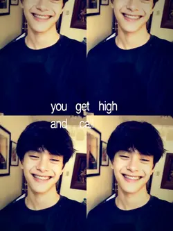 You get high