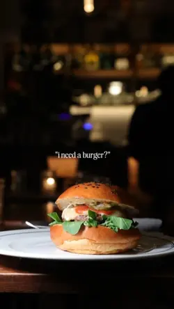 i need a burger