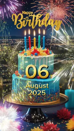 hbd 06 August 2025