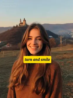 turn and smile