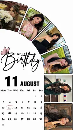 Birthday 11 August