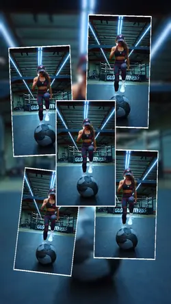 Gym template fitness