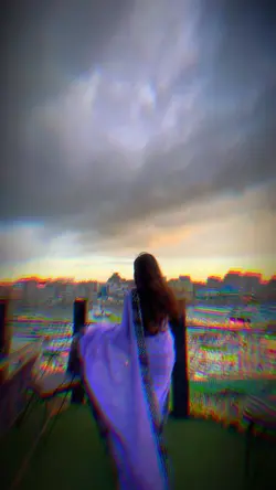 নীল শাড়ী 