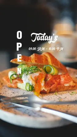 open restaurant 