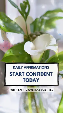 Be Confident today