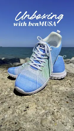Unboxing shoes