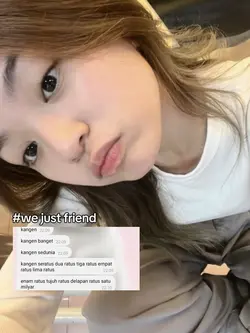 we just friend