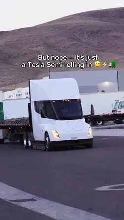 Tesla Semi and UFO