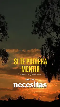 Si t pudiera mentir💔
