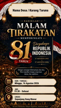 MALAM TIRAKATAN