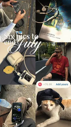 six pics of july