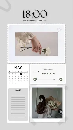 kalender aesthetic 
