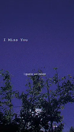 missing you 