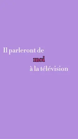 Il parleront de moi 
