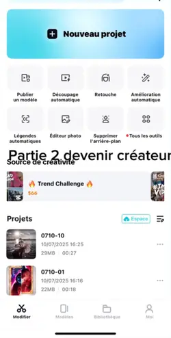 Créateur modèle 