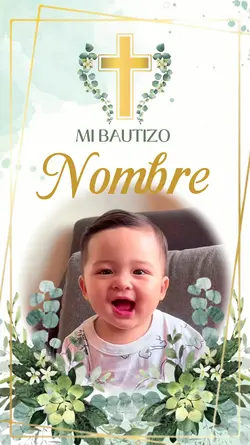 Invitación Bautizo