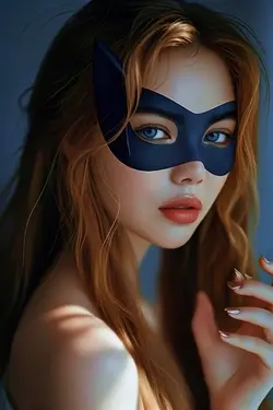 Long hair masked 🌹