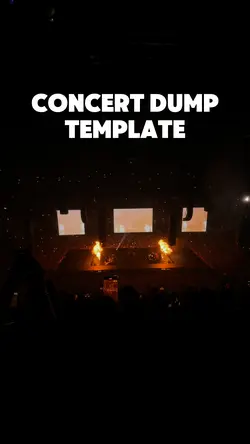 concert dump 🔥