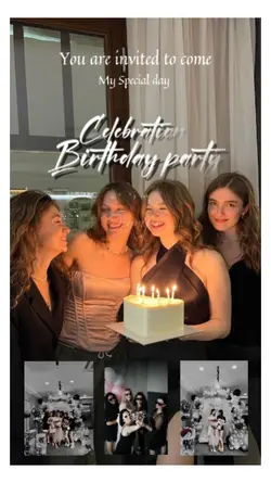 Birthday invitons