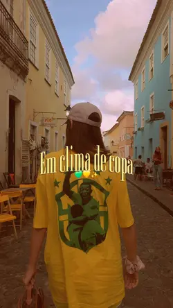 Em clima de copa...