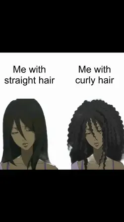 straight vs curly