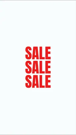 Sale promotion ad