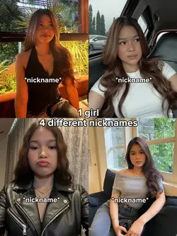 different nicknames 