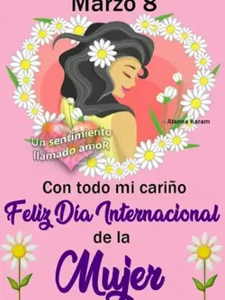 Mujer feliz día 