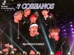 7 coreanos,7 idols