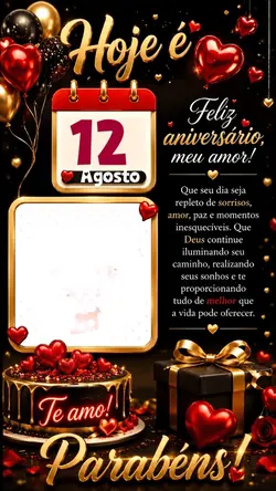 Aniversário, amor