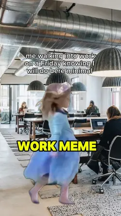 work meme