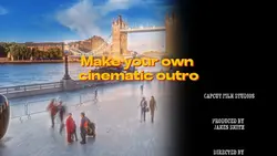 Movie outro credits