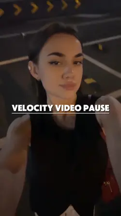 Velocity video pause