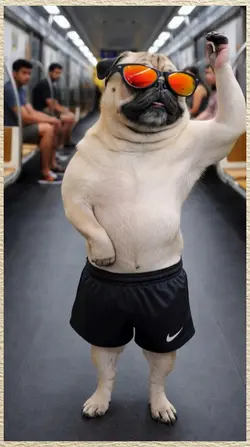 dancing dog 