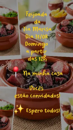 Convite de Feijoada