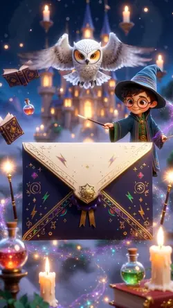 Convite Harry potter
