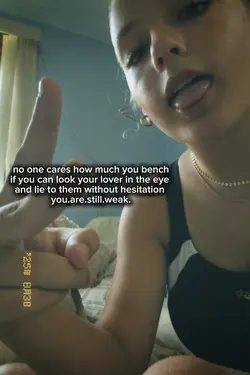 then ur still weak 🤷‍♀️