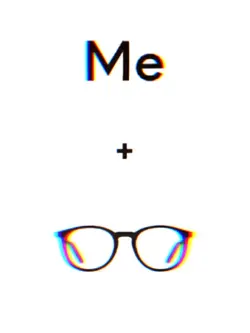 me + eyeglasses 