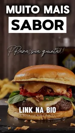Muito mais sabor