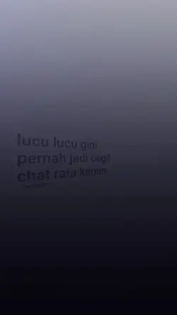 PERNAH JADI CEGIL