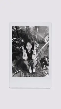 Aesthetic polaroid