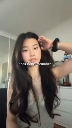 hair holds memories