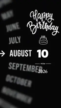 BDAY SON 10 AUGUST