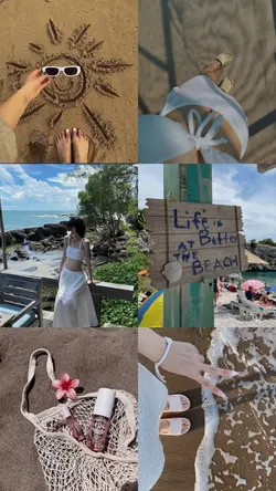 beach collage 