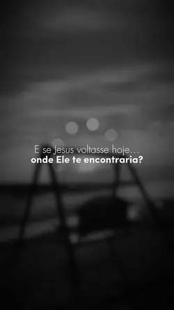 Se Jesus voltasse