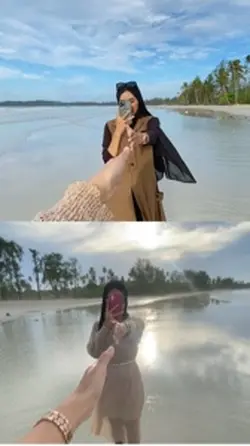 2 video atas bawah