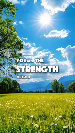 Strength from God